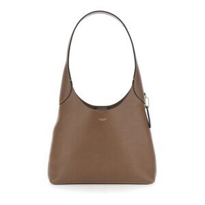 Coach Large Dark Stone Leather Hobo